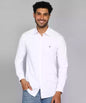 Men's Solid Cotton Formal Shirt